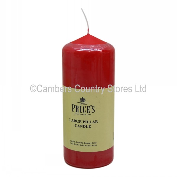 Prices Pillar Candle 6" Cambers Country Store